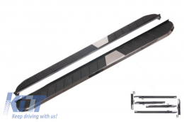 Running Boards Side Steps suitable for NISSAN X-Trail III T32 (2013-Up) KITT Design - CORBNIXT3
