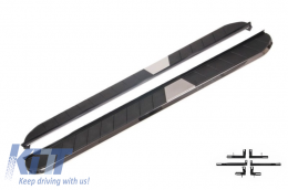 Running Boards Side Steps suitable for Peugeot 4008 (2012-2016) KITT Design - CORBPEUG4008