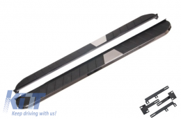 Running Boards Side Steps suitable for Peugeot 3008 (2009-2016) KITT Design - CORBPEUG3008