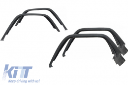 Running Boards Side Steps with Fender Flares Wheel Arches suitable for Mercedes G-Class W463 (1989-2013) G65 Design-image-6060263