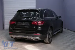 Running boards suitable for Mercedes GLC-Class X253 (2015-2022) GLC Coupe C253 (2016-2022)-image-6104599