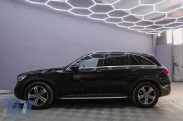 Running boards suitable for Mercedes GLC-Class X253 (2015-2022) GLC Coupe C253 (2016-2022)-image-6104603