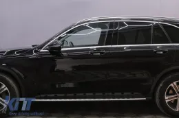 Running boards suitable for Mercedes GLC-Class X253 (2015-2022) GLC Coupe C253 (2016-2022)-image-6104605