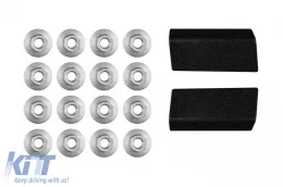 Running boards suitable for Mercedes GLC SUV X253, GLC Coupe C253 2015-2022-image-6264467