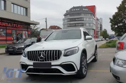 Running boards suitable for Mercedes GLC SUV X253, GLC Coupe C253 2015-2022-image-6264483