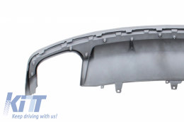 Само S Line Броня Valance Air Diffuser подходящ за Audi A7 4G Facelift (2015-2018) S7 Дизайн-image-6047841