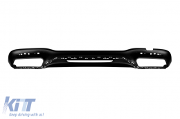 image-16-S63 type diffuser suitable for rear A Design bumper on Mercedes S-Class W222 2017-2019