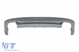 S8-Typ Diffusor geeignet für den Heckstoßfänger des Audi A8 2015-2017 -oo--oo--image-6144756