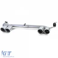 Salidas de escape de doble aspecto adecuadas para BMW F30 F31 318 320 F32 F33 F36 418 420-image-6204399