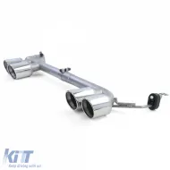 Salidas de escape de doble aspecto adecuadas para BMW F30 F31 318 320 F32 F33 F36 418 420-image-6204401