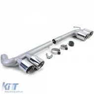 Salidas de escape de doble aspecto adecuadas para BMW F30 F31 318 320 F32 F33 F36 418 420-image-6204406