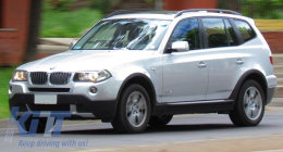 
Sárvédő kiegészítő elemek BMW X3 E83 LCI (2006-2010) modellekhez, oldal küszöb fellépőkkel-image-6005162