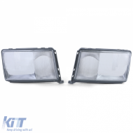 Satz Scheinwerferlinsen-Diffusoren links und rechts geeignet für Mercedes W124 89-93-image-6194506