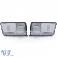 Satz Scheinwerferlinsen-Diffusoren links und rechts geeignet für Mercedes W124 89-93-image-6194507