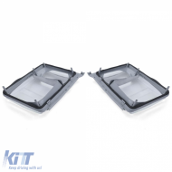 Satz Scheinwerferlinsen-Diffusoren links und rechts geeignet für Mercedes W124 89-93-image-6194509