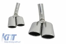 image-25-Scarico punte del silenziatore per Mercedes Classe G W463 G500 G55 G63 G65 1998+