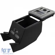 Scatola di stoccaggio per bracciolo della console centrale nera adatta per Mercedes V-Class W447-image-6204759