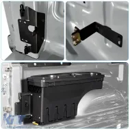 Scatole di stoccaggio ABS per letto destro+sinistro bloccabili per Ford Ranger T9-image-6194706
