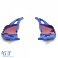 Schaltpaddelverlängerung Aluminium Blau, geeignet für Mercedes A Design GLE43 GLE53 63 W166 C292-image-6198815