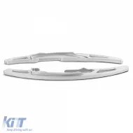 Schaltwippen aus Aluminium Silber, geeignet für BMW X5M F85 X6M F86 14-19-image-6193451