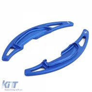 Schaltwippen aus blauem Aluminium, geeignet für BMW X5M F85 X6M F86 14-19-image-6193440