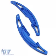 Schaltwippen aus blauem Aluminium, geeignet für BMW M5 F90 M6 F06 F12 F13-image-6277087