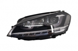 Scheinwerfer 3D LED DRL für VW Golf 7 VII 12-17 R Look Dynamisch Sequentiell-image-6016493