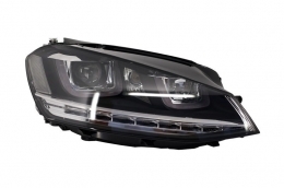 Scheinwerfer 3D LED DRL für VW Golf 7 VII 12-17 R Look Dynamisch Sequentiell-image-6016494