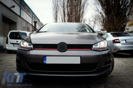 Scheinwerfer 3D LED DRL für VW Golf 7 VII 12-17 RED R20 GTI Look LED Flowing-image-6101455