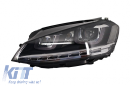 Scheinwerfer 3D LED Tagfahrlicht für VW Golf 7 VII 12-17 Design R-Line Dynamisch-image-6022878
