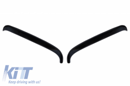 Scheinwerfer Abdeckungen Augenbrauen trimmen für SMART ForTwo C453 A453 ForFour W453-image-6039106