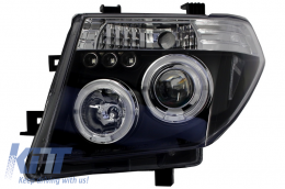 Scheinwerfer Angel Eyes für NISSAN Navara D40 04-09 Pathfinder R51 05-08 LHD-image-6027091