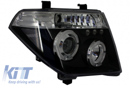 Scheinwerfer Angel Eyes für NISSAN Navara D40 04-09 Pathfinder R51 05-08 LHD-image-6027093