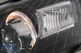 Scheinwerfer Angel Eyes für VW Passat 3C 2005+ 2 Halo-Felgen Schwarz-image-6079893