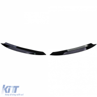 Scheinwerfer Augenbrauen Evil Look Schwarz Glänzend geeignet für VW Golf 7 12-21-image-6204718
