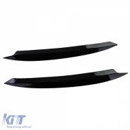 Scheinwerfer Augenbrauen Evil Look Schwarz Glänzend geeignet für VW Golf 7 12-21-image-6204723