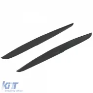 Scheinwerfer Augenbrauen Evil Look Schwarz Glänzend geeignet für VW Polo 6R 6C 09-17-image-6206737