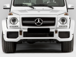 Scheinwerfer Bi-Xenon-Look für Mercedes W463 89-12 G65 Look Abdeckungen LED DRL-image-6019947