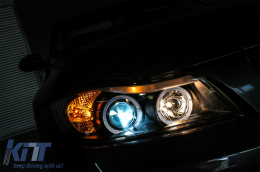 Scheinwerfer für BMW 3 E90 E91 03.05-08.08 Angel Eyes 2 Halo Felgen-image-6082836