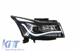 Scheinwerfer für CHEVROLET Cruze J300 2008-2015 Lichtleiste LED Tagsüber Lichter-image-6004345