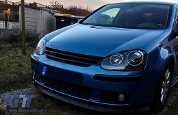 Scheinwerfer für VW Golf 5 V 03-07 Jetta 05-10 GTI R32 Xenon Look Schwarz-image-6127771