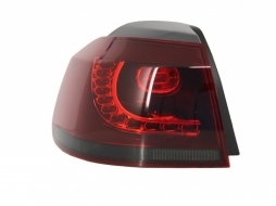 Scheinwerfer für VW Golf 6 VI 08-13 Golf 7 3D LED DRL U-Design GTI Rücklichter R20 Look-image-6021138