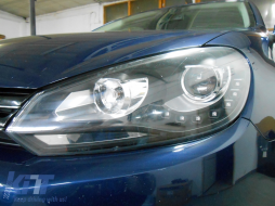 Scheinwerfer für VW Golf 6 VI 2008-2012 LED DRL DAYLIGHT GTI Look-image-6075164
