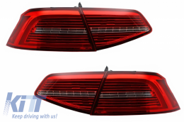 Scheinwerfer für VW Passat B8 3G 14-19 Rücklichter LED Xenon Matrix R Dynamic-image-6043364