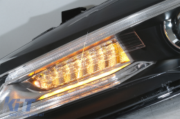 Scheinwerfer für VW Polo MK5 6R 6C 61 11-17 LED Licht Devil Eye Look RHD-image-6077521