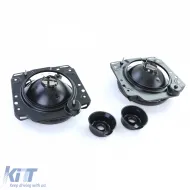 Scheinwerfer H4 schwarz gerippt, geeignet für VW Golf 2 83-91-image-6200026