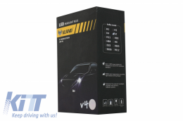 Scheinwerfer Lampen H7 LED Conversion Autoscheinwerfer High Power 6500K KIT-image-6060250