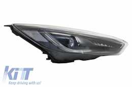Scheinwerfer LED DRL für Ford Focus III Mk3 15-17 Bi-Xenon Look Dynamic Flowing--image-6033040