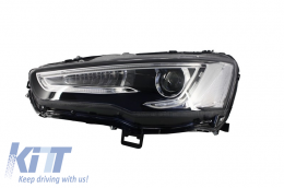 Scheinwerfer LED DRL für Mitsubishi Lancer 07-17 Dual Projector Dynamic Blinker-image-6021221