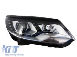 Scheinwerfer LED DRL für VW Tiguan MK I Facelift 2012-2015 OEM Xenon Design-image-5994641